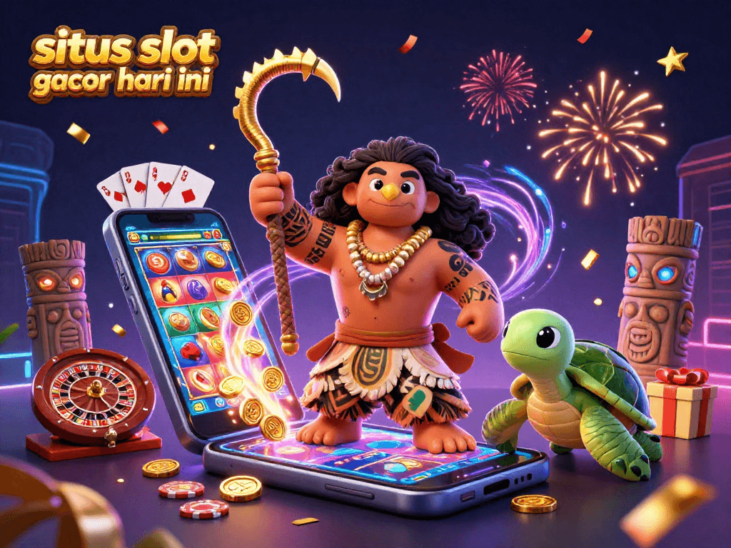 Slot gacor hari ini menghadirkan karakter pendemigod dan elemen permainan, menarik jackpot dengan fitur unik.